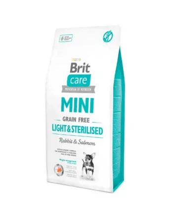 Brit Care Mini Light & Sterilised Salmón y Conejo para Perros Pequeños