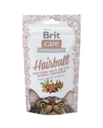 Brit Care - Snacks Hairball para gato