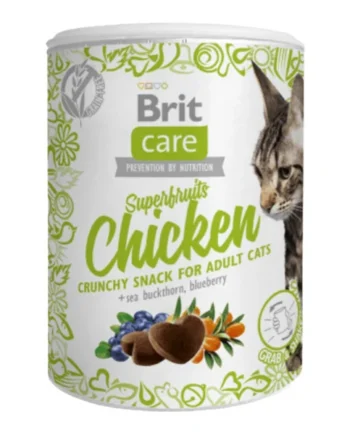 Brit Care Snacks Super Fruits Pollo para Gatos