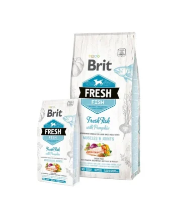 Brit Fresh Adult Pescado y Calabaza Muscles & Joints para Perros