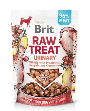 Brit - Raw Treat Urinary Pavo con arándanos y calabaza