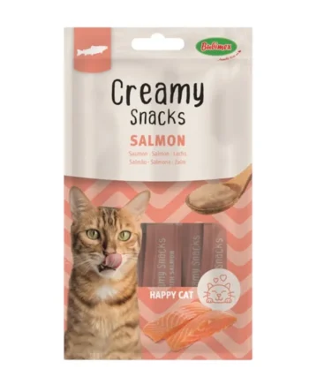 Bubi Creamy Snacks Salmón para Gatos — Snack Natural Cremoso