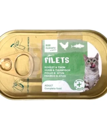 Bubi Nature - Pollo y Atún en Caldo 85g