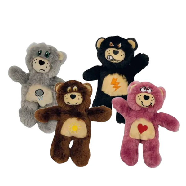 Bubibear Osito con Cuerda Interior para Perros — Peluche Sacudidor