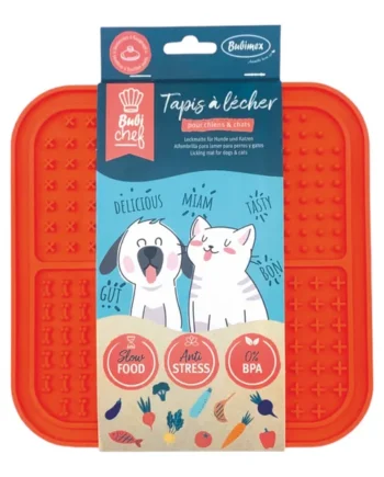 Bubichef Lick Four Tapete para Lamer para Perros — Estimulación Mental