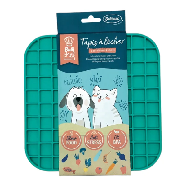 Bubichef Lick One Alfombra Comedero Interactiva para Mascotas