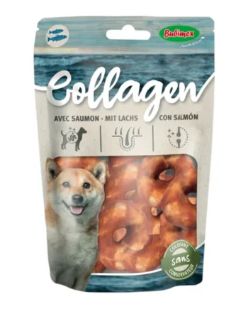 Bubimex Aritos Colágeno y Salmón para Perros — Snack Articular