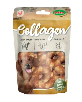 Bubimex Aritos de Colágeno y Pollo para Perros — Snack Natural