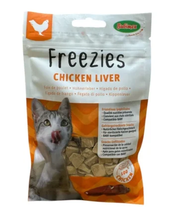 Bubimex Freezies Liofilizados de Hígado de Pollo 30g para Gatos