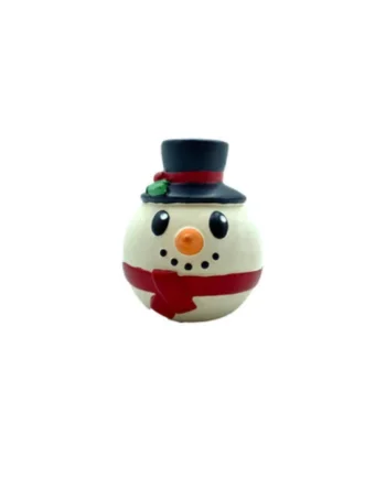 Bubimex - Juguete snowman latex 7cm