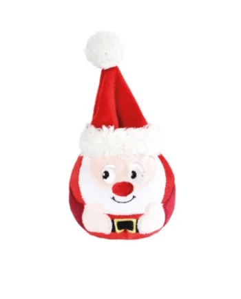 Bubimex - Pelota papá noel peluche 8cm