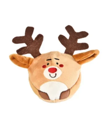 Bubimex- Pelota reno peluche 8cm