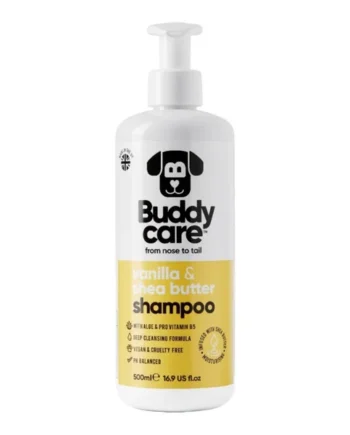 Buddy Care Champú Vainilla y Karité para Perros — Nutritivo e Hidratante