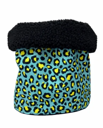 Bufanda modelo Leopardo Amarillo