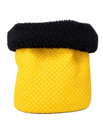 Bufanda modelo Topitos Amarillo