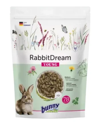 Bunny Dream Baby — Pienso para Conejos Jóvenes con 63 Plantas