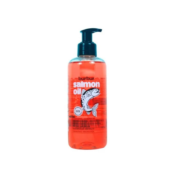 Burbur Aceite de Salmón Perros y Gatos