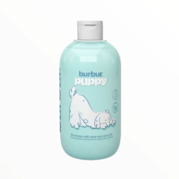 Burbur Champú Vegano para Cachorros — Suave e Hipoalergénico