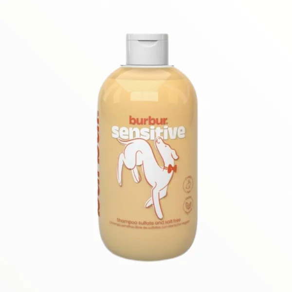 Burbur Champú Vegano Sensitive para Perros con Piel Delicada