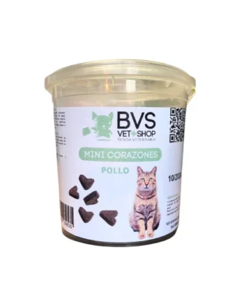 BVS Vet Shop Mini Corazones de Pollo Gatos