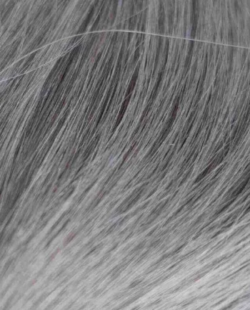 Cabello natural gris