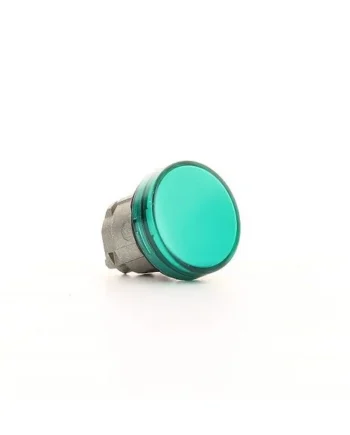 Cabeza piloto luminoso verde 22mm Verde