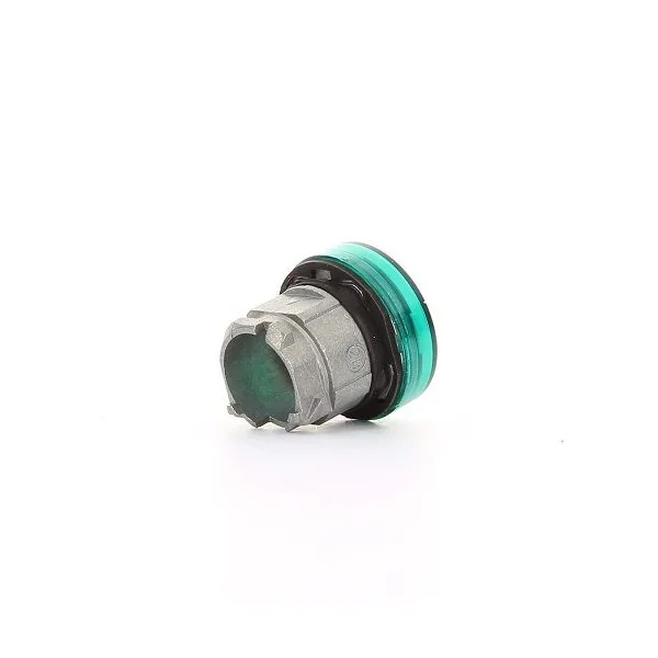 Cabeza piloto luminoso verde 22mm Verde