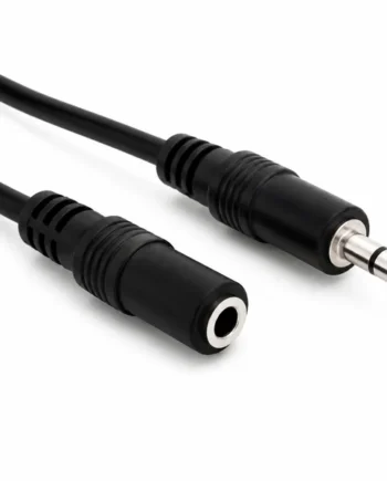 Cable alargador de audio estéreo jack 3.5 mm 1 M Negro