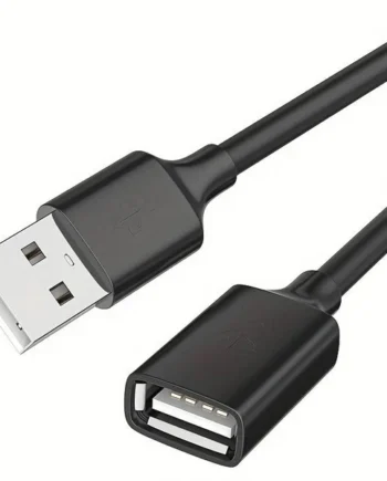 Cable alargador extensor USB 2.0 0.30 M Negro