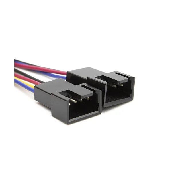Cable alimentacion divisor pwm ventilador 4 pines 0.30 M Multicolor