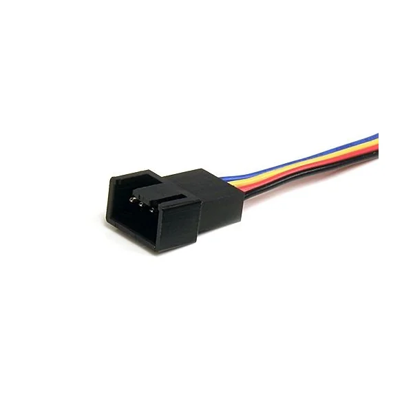 Cable alimentacion divisor pwm ventilador 4 pines 0.30 M Multicolor