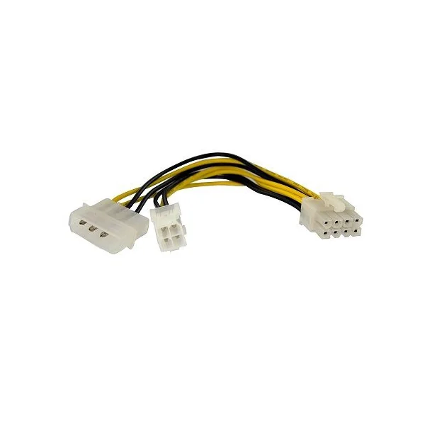 Cable alimentacion interno EPS de 4 a 8 pines con Molex 0.15 M Multicolor