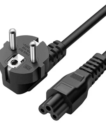 Cable alimentacion Trebol IEC-320-C5 3 M Negro