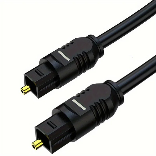 Cable audio digital toslink macho 0.50 M Negro