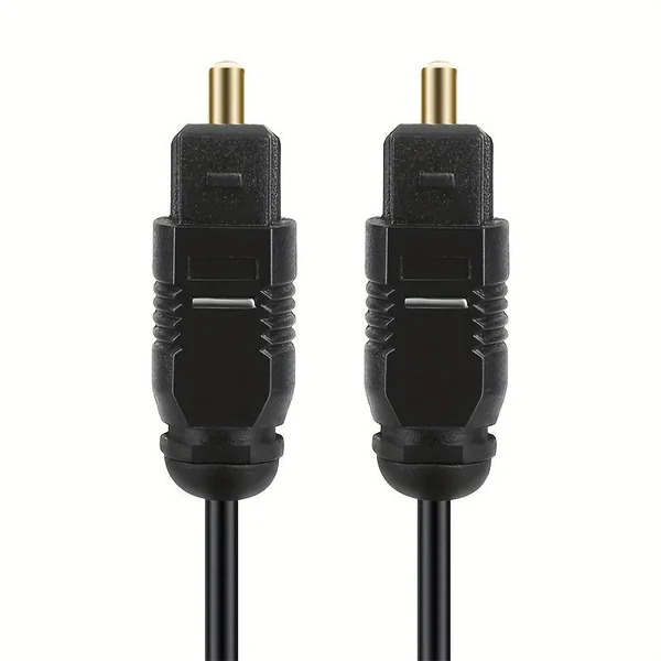 Cable audio digital toslink macho 0.50 M Negro