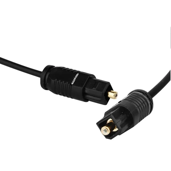 Cable audio digital toslink macho 0.50 M Negro