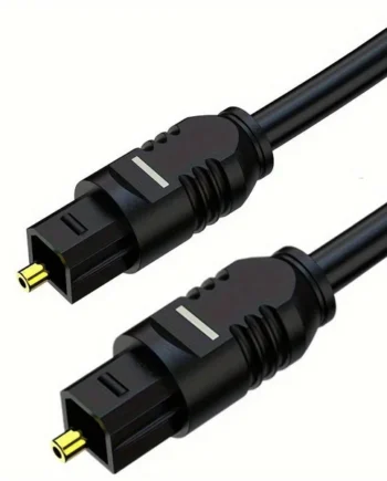Cable audio digital toslink macho 1 M Negro