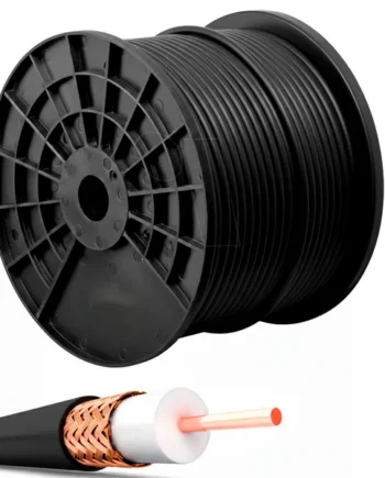 Cable coaxial MK 400 PE 100 m Negro