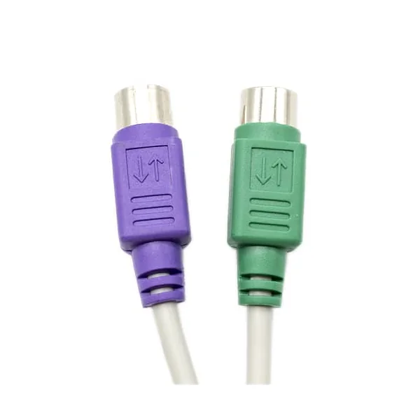 Cable conversor PS2 a USB 2.0 0.15 M Blanco