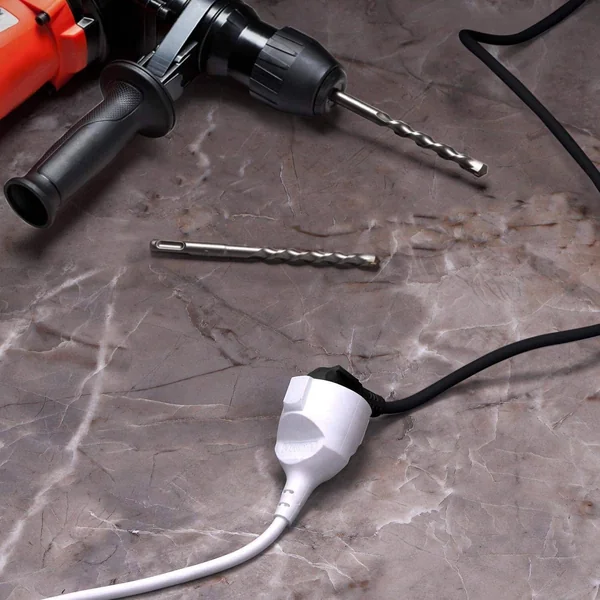 Cable de alimentacion alargador Schuko macho a hembra 5 M Blanco