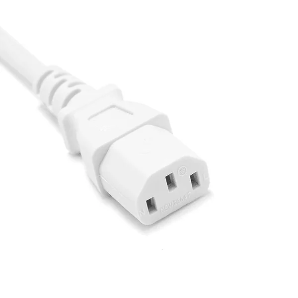 Cable de alimentacion CPU CEE7/M-C13/H 2 M Blanco