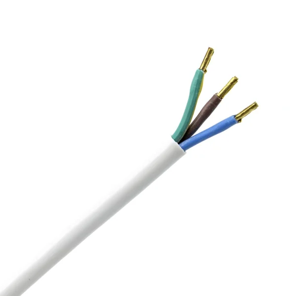 Cable de alimentacion electrico CEE7 macho a bornes 3x0.75mm 1.5 M Blanco
