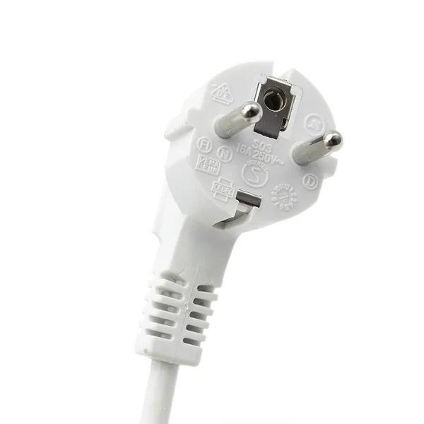 Cable de alimentacion electrico CEE7 macho a bornes 3x0.75mm 1.5 M Blanco