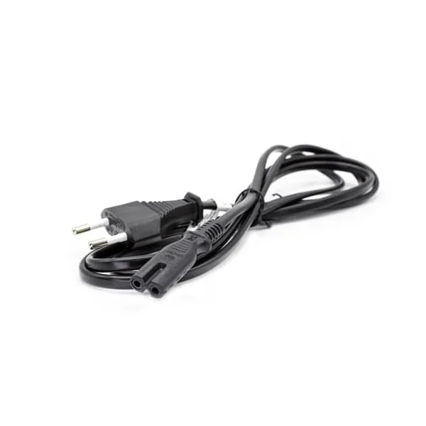 Cable de alimentacion IEC-320-C7 1.5 M Negro