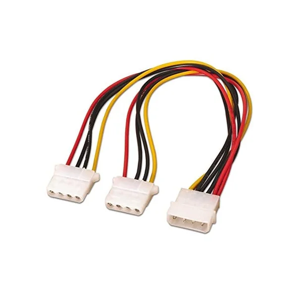Cable de alimentacion interna molex 5.25 0.30 M Negro