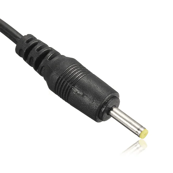 Cable de Alimentacion USB 2.0 a 2.5 mm DC 0.8 M Negro