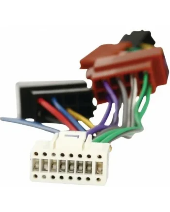 Cable de audio ISO compatible con Alpine 0.15 M Negro