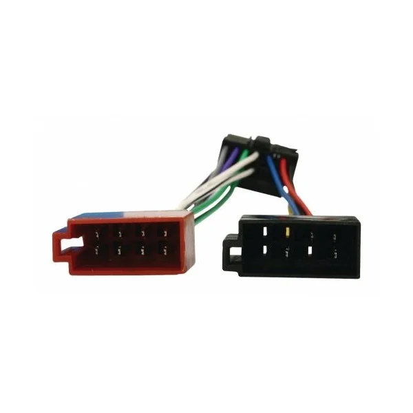 Cable de audio ISO compatible con JVC 0.15 M Negro