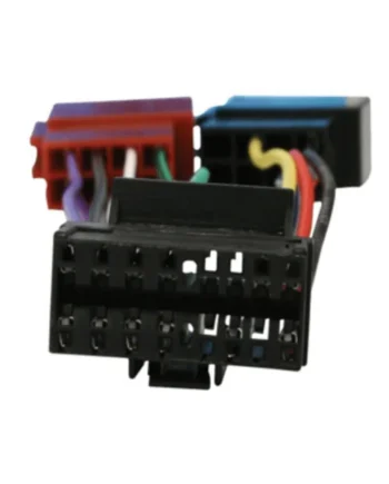 Cable de audio ISO compatible con Pioneer 0.15 M Negro