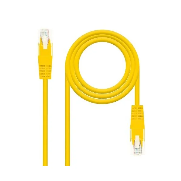 Cable de red UTP CAT6 1 M Amarillo